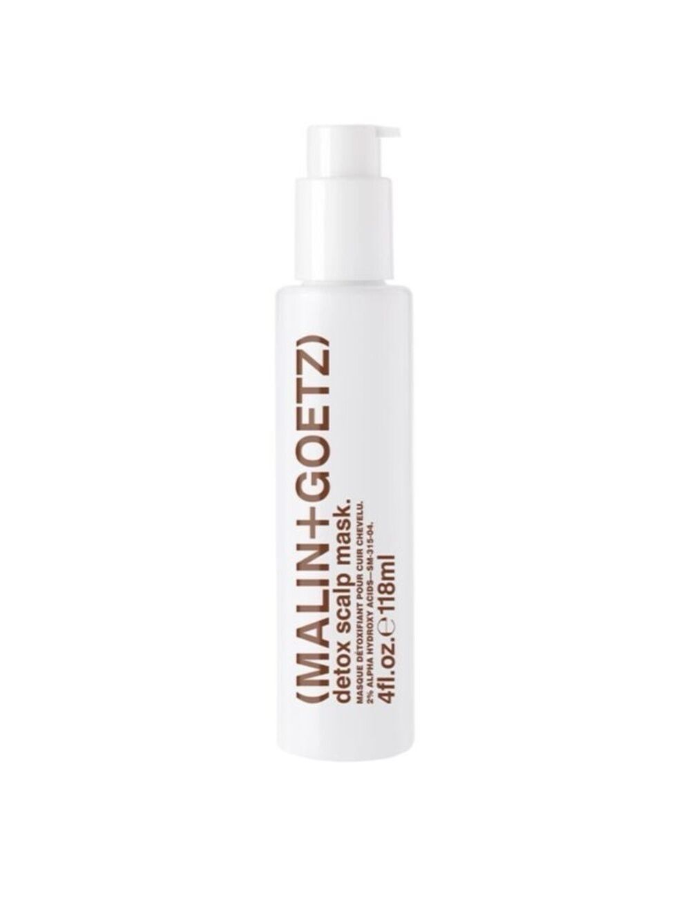Malin+Goetz detox scalp mask.
